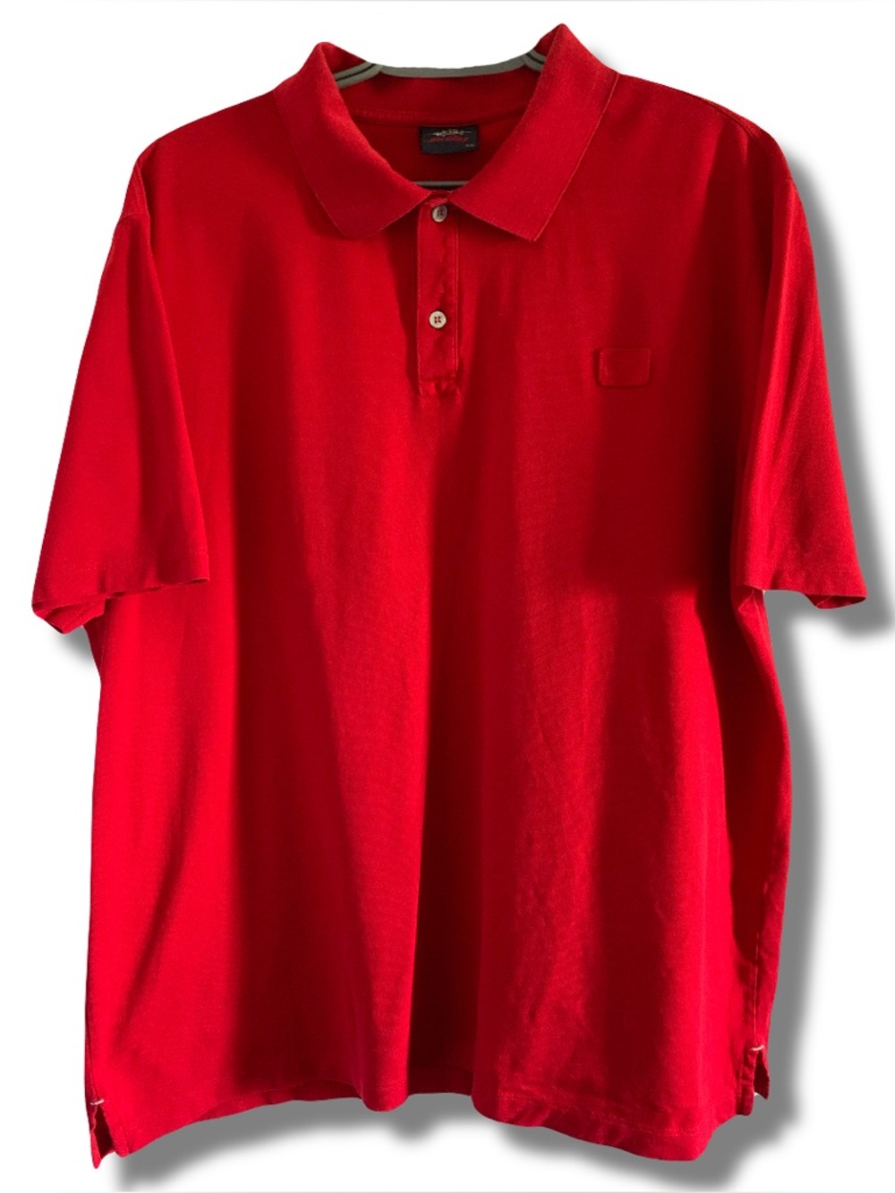 Paul & Shark Classic Red Polo Shirt Size XXL